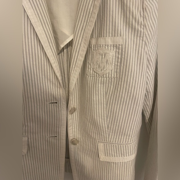 Club Monaco Striped Blazer - Picture 2 of 7
